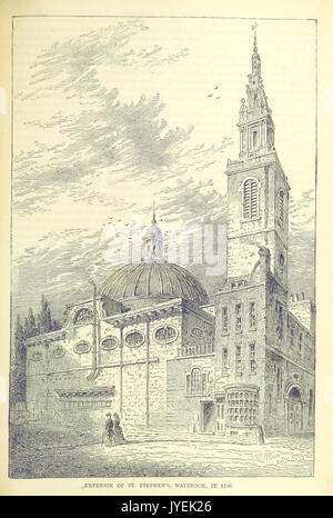 ONL (1887) 1,559 extérieur de St Stephen Walbrook, 1700 Banque D'Images