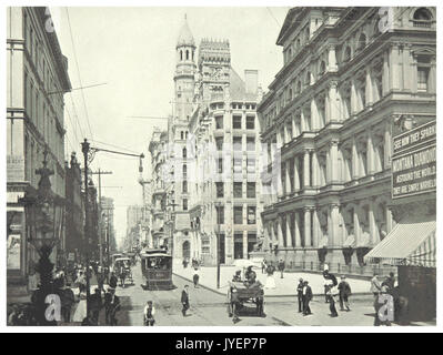 PH(1897) p13, rue Chestnut, à l'OUEST À PARTIR DE LA NEUVIÈME Banque D'Images