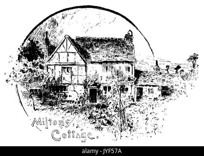 John Milton's Cottage en Chalfont Saint Giles Banque D'Images