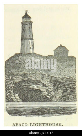 IMRAY(1884) p0215 ABACO BAHAMAS, LIGHTHOUSE Banque D'Images