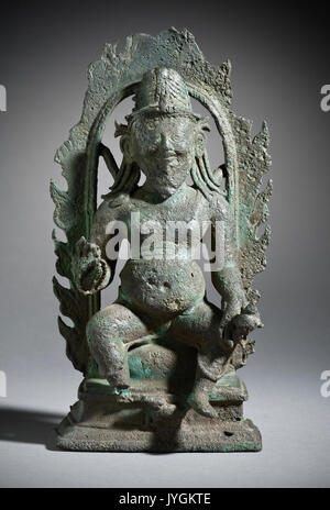 9e siècle collection LACMA sculpture dieu Agni Banque D'Images