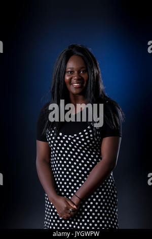 Edinburgh, Royaume-Uni. Août 19, 2017. Joelle Owusu, écrivain et blogueur, apparaissant à l'Edinburgh International Book Festival. Crédit : GARY DOAK/Alamy Live News Banque D'Images