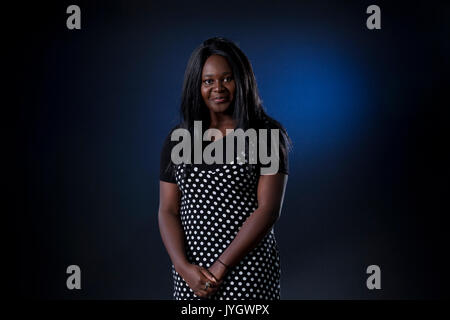 Edinburgh, Royaume-Uni. Août 19, 2017. Joelle Owusu, écrivain et blogueur, apparaissant à l'Edinburgh International Book Festival. Crédit : GARY DOAK/Alamy Live News Banque D'Images