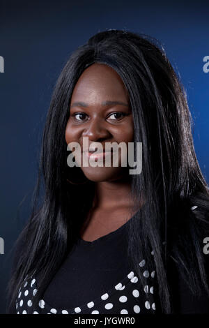 Edinburgh, Royaume-Uni. Août 19, 2017. Joelle Owusu, écrivain et blogueur, apparaissant à l'Edinburgh International Book Festival. Crédit : GARY DOAK/Alamy Live News Banque D'Images