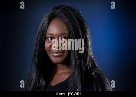 Edinburgh, Royaume-Uni. Août 19, 2017. Joelle Owusu, écrivain et blogueur, apparaissant à l'Edinburgh International Book Festival. Crédit : GARY DOAK/Alamy Live News Banque D'Images