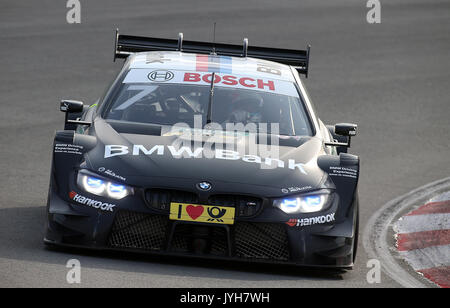 Zandvoort, Pays-Bas. 20e août, 2017. Le circuit zandvoort, Zandvoort, dtm 2017, 12.lauf zandvoort, Zandvoort, Pays-Bas. 20e août, 2017. , Im bild Bruno Spengler (cdn# 7) bmw team rbm, banque bmw m4 dtm photo : Cronos/hasan bratic crédit : Cronos/Alamy live news Banque D'Images