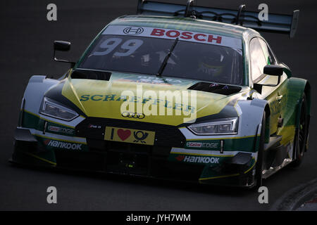 Zandvoort, Pays-Bas. 20e Août, 2017. Zandvoort Zandvoort, Circuit, DTM 2017, 12.Lauf Zandvoort, Zandvoort, Pays-Bas. 20e Août, 2017. , Im Bild Mike Rockenfeller (DEU# 99) Audi Sport Team Phoenix, Schaeffler Audi RS 5 DTM Photo : Cronos/Hasan Bratic Crédit : Cronos/Alamy Live News Banque D'Images