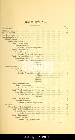 Une synthèse critique de l'Troosts manuscrit non publié sur les crinoïdes du Tennessee BHL44716568 Banque D'Images
