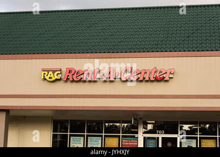 Louer un centre Leesburg, Florida USA Banque D'Images