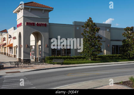 Cinq gars Restaurant à Lady Lake Floride USA Banque D'Images