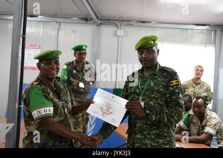 2017 27 Planification des opérations militaires de l'AMISOM (32428833651) Cours 8 Banque D'Images