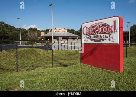 Oakwood Smokehouse Grill Lady Lake Floride Banque D'Images