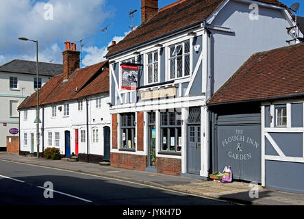 The Plough Inn, West Street, Farnham, Surrey, Angleterre, Royaume-Uni Banque D'Images