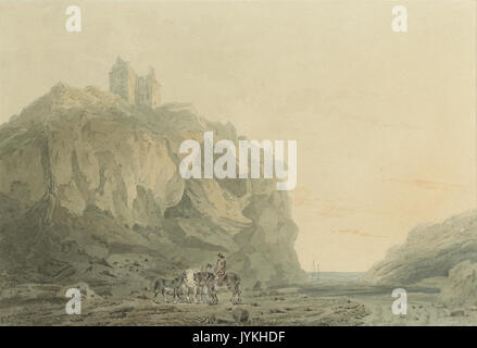 2017 02 Joseph Mallord William Turner Dunotter Château, Kincardineshire Banque D'Images