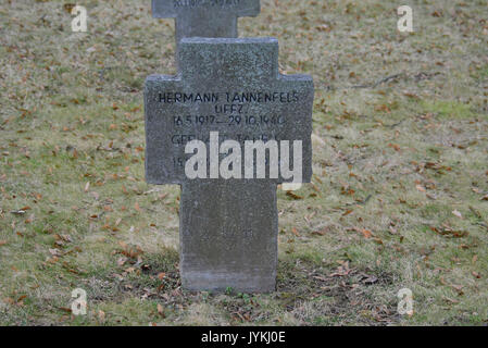 2017 0228 GuentherZ11 Zentralfriedhof Wien Gruppe97 Soldatenfriedhof Wien (Zweiter Weltkrieg) (40) Banque D'Images