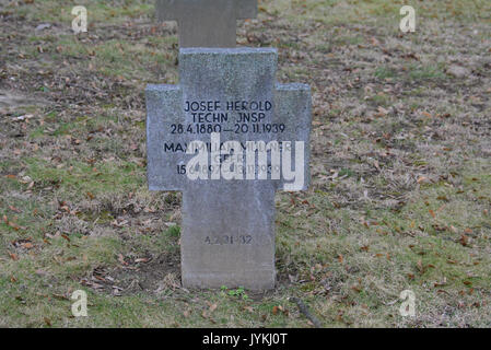 2017 0228 GuentherZ11 Zentralfriedhof Wien Gruppe97 Soldatenfriedhof Wien (Zweiter Weltkrieg) (49) Banque D'Images