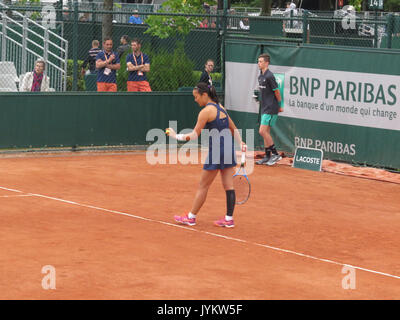 2017 Tournoi de qualification 07 Roland Garros Banque D'Images