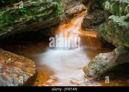 Printemps naturel situé à Yellow Springs Ohio Banque D'Images