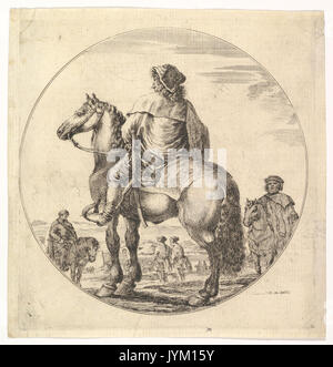 Un cavalier hongrois rencontré DP819602 Banque D'Images