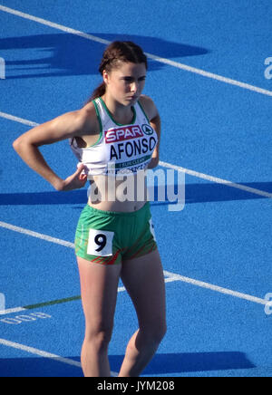 2017 Athlétisme Championnats d'Europe U23, 800m femmes qualités41 14 07 2017 Banque D'Images