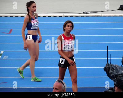 2017 Athlétisme Championnats d'Europe U23, 10000m17 finale femmes 14 07 2017 Banque D'Images