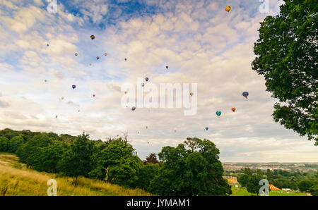 Baloons festival à bristol Banque D'Images