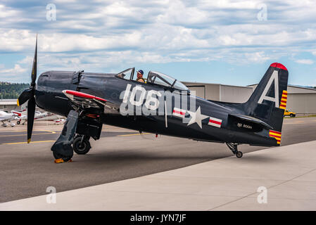 Grumman F8F Bearcat Banque D'Images