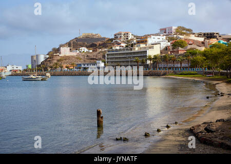 Port, Mindelo Sao Vicente, Cap Vert (Cabo Verde), l'Afrique Banque D'Images