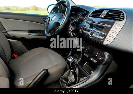 voiture, cabine, ouvert, voyage, passagers, sécurité, voyage, transport, sécurité, voyage Banque D'Images