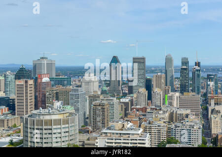 Montréal, Canada - le 16 août 2017 : en été, Canada Banque D'Images