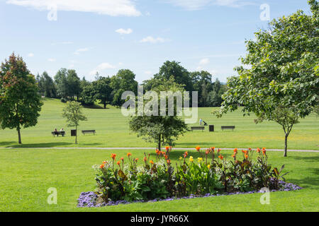 Victoria Park, South Road, Haywards Heath, West Sussex, Angleterre, Royaume-Uni Banque D'Images