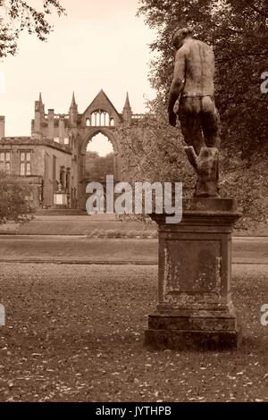 Abbaye de Newstead Banque D'Images