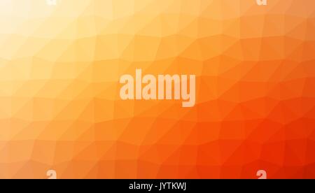 Résumé géométrique triangle fond orange. Formes prismatiques populaires Banque D'Images