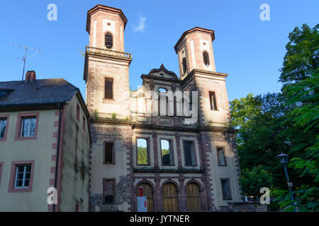 Ruine Kloster église abbatiale, Frauenalb Marxzell, Schwarzwald, Forêt-Noire, Bade-Wurtemberg, Allemagne Banque D'Images