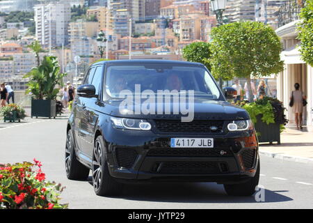 Range Rover SVR -Monaco Banque D'Images