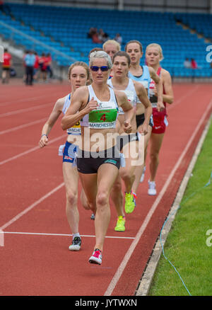 Angleterre Manchester International d'athlétisme 2017 Banque D'Images