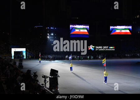 Taipei, Taiwan. Août 19, 2017. Vue générale de la cérémonie d'ouverture : La 29e Universiade d'été 2017 Taipei Taipei Cérémonie d Ouverture au Stadium à Taipei, Taiwan. Credit : MATSUO .K/AFLO SPORT/Alamy Live News Banque D'Images