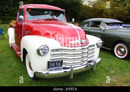 Tewin, UK. 20e Août, 2017. Tewin Classic Car Show 2017, Tewin, Hertfordshire, Royaume-Uni le 20 août 2017 Credit : KEITH MAYHEW/Alamy Live News Banque D'Images