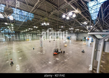 New York - 16 juin 2017 : Jacob K. Javits Convention Center à New York. Banque D'Images