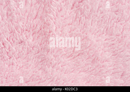 Close up serviette rose et texture background Banque D'Images