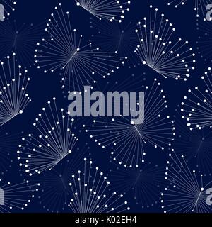 Modèle transparent avec papillons Illustration de Vecteur