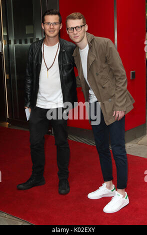 Appuyez sur Tanguera nuit au Sadlers Wells Theatre, Rosebery Avenue, London Avec : Harry Reid, Jamie Borthwick Où : London, Royaume-Uni Quand : 20 juillet 2017 Source : WENN.com Banque D'Images