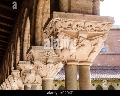 Abbaye Saint-Pierre de Moissac, Banque D'Images