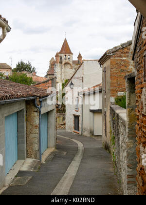 Auvillar, centre historique Banque D'Images