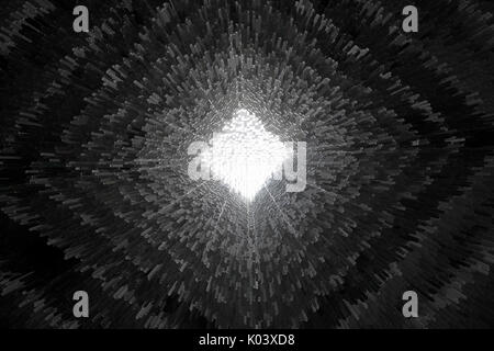 Quartier résidentiel de Hong Kong, Chine architecture ancienne estate Banque D'Images