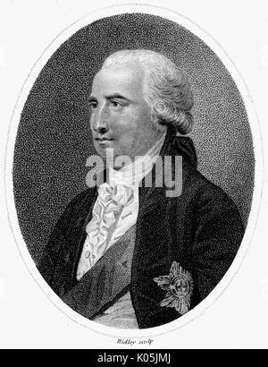 William Petty - 2nd comte de Shelburne Banque D'Images