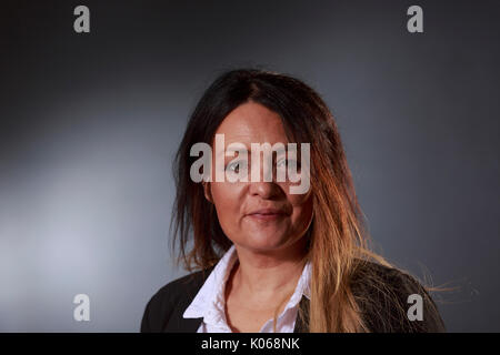 Édimbourg, Écosse 21 août. Jour 10 Edinburgh International Book Festival. Sur la photo : Joanna Cannon, écrivain britannique. Pako Mera/Alamy Live News. Banque D'Images