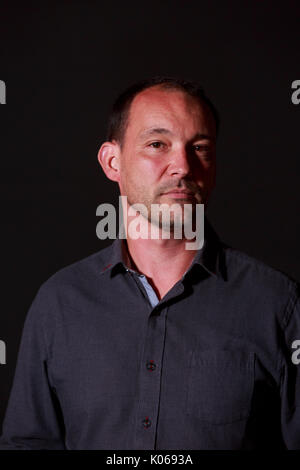 Édimbourg, Écosse 21 août. Jour 10 Edinburgh International Book Festival. Sur la photo : Cyan Jones et écrivain romancier. Pako Mera/Alamy Live News. Banque D'Images