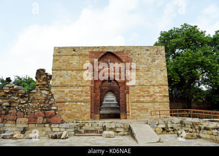 Tombe d'iltutmish à complexe qutb, New delhi Banque D'Images