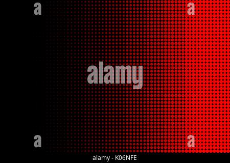 Demi-teinte rouge en pointillé linéaire Abstract Pattern Background Banque D'Images